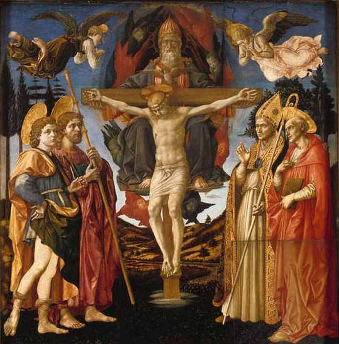 Francesco Parmigianino Santa Trinita Altarpiece oil painting image